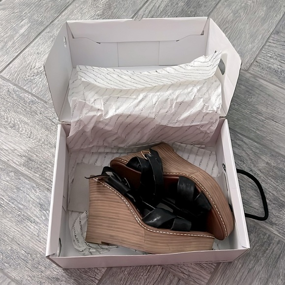 Aldo Patel Platform Espadrille Sandal Heels - Picture 2 of 5